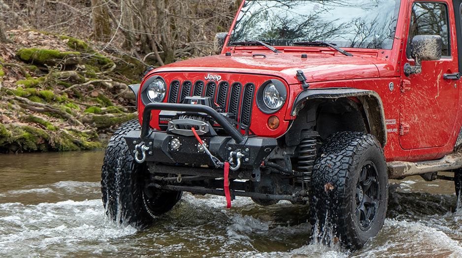 CONQUER ANY TERRAIN with the New Premium Winch Series from Warrior Winches!