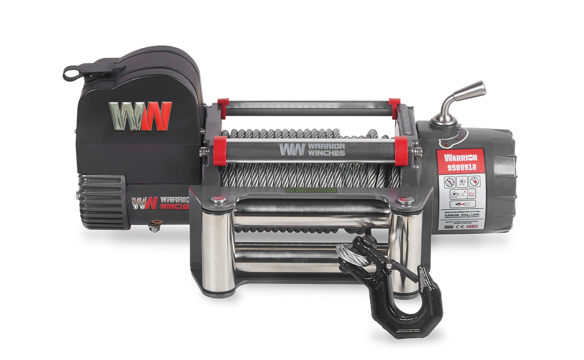 Samurai 8000 Electric Winch - 12v Steel Rope