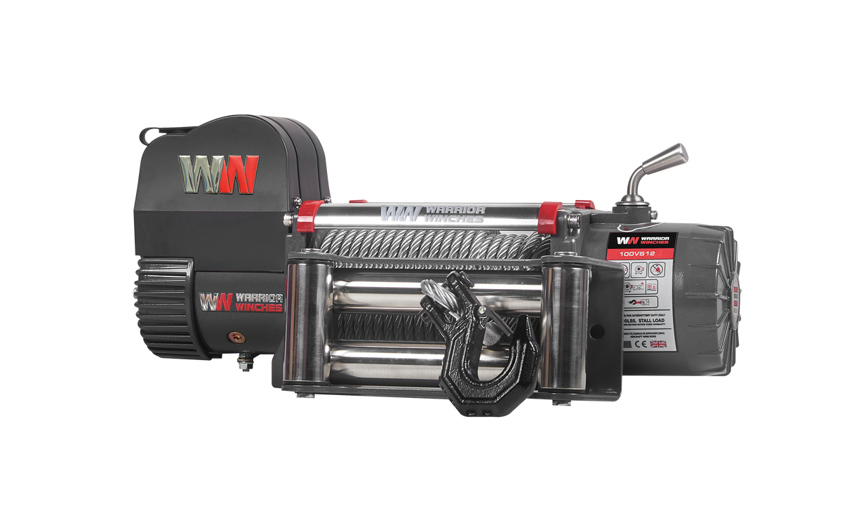 Samurai 8000 Electric Winch - 12v Steel Rope