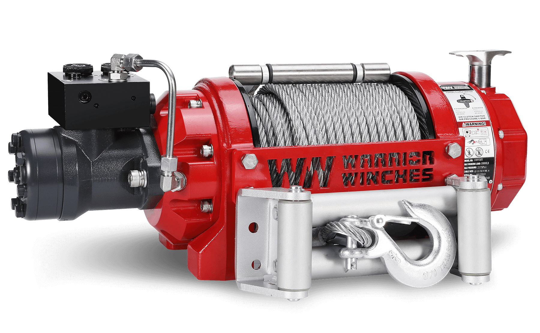 RV 8000 Hydraulic Winch