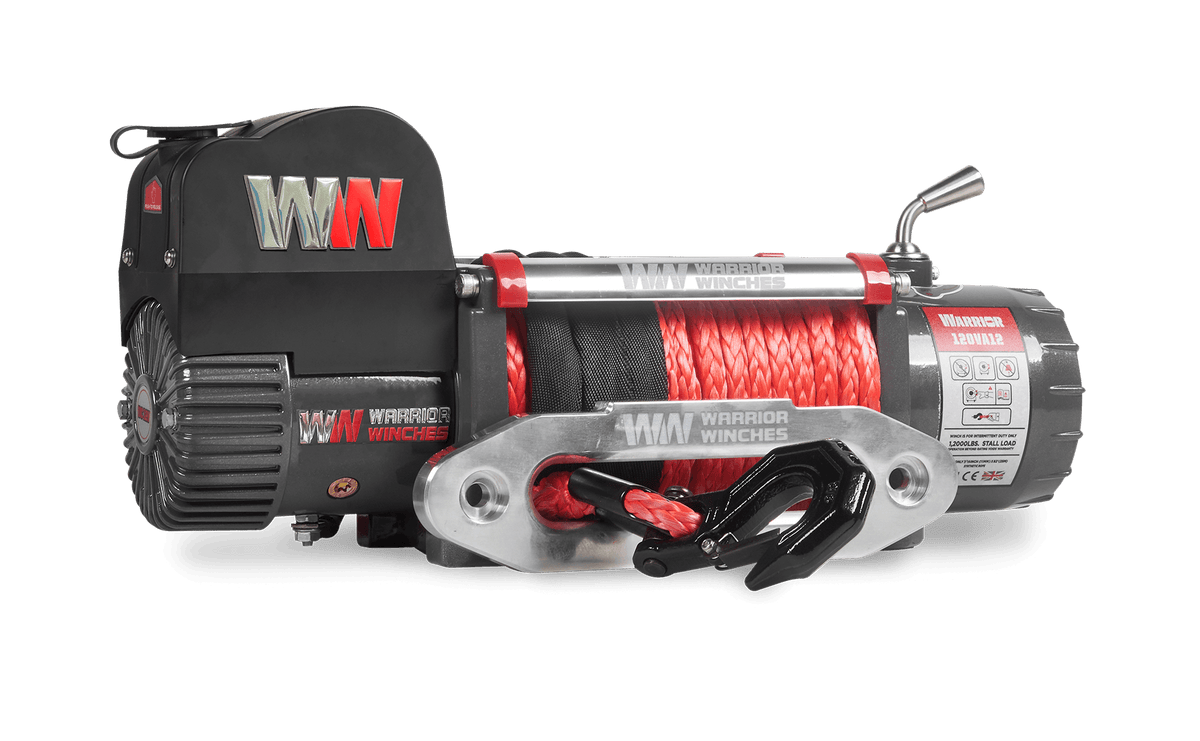 Samurai 12000 Electric Winch - 12v Synthetic Rope
