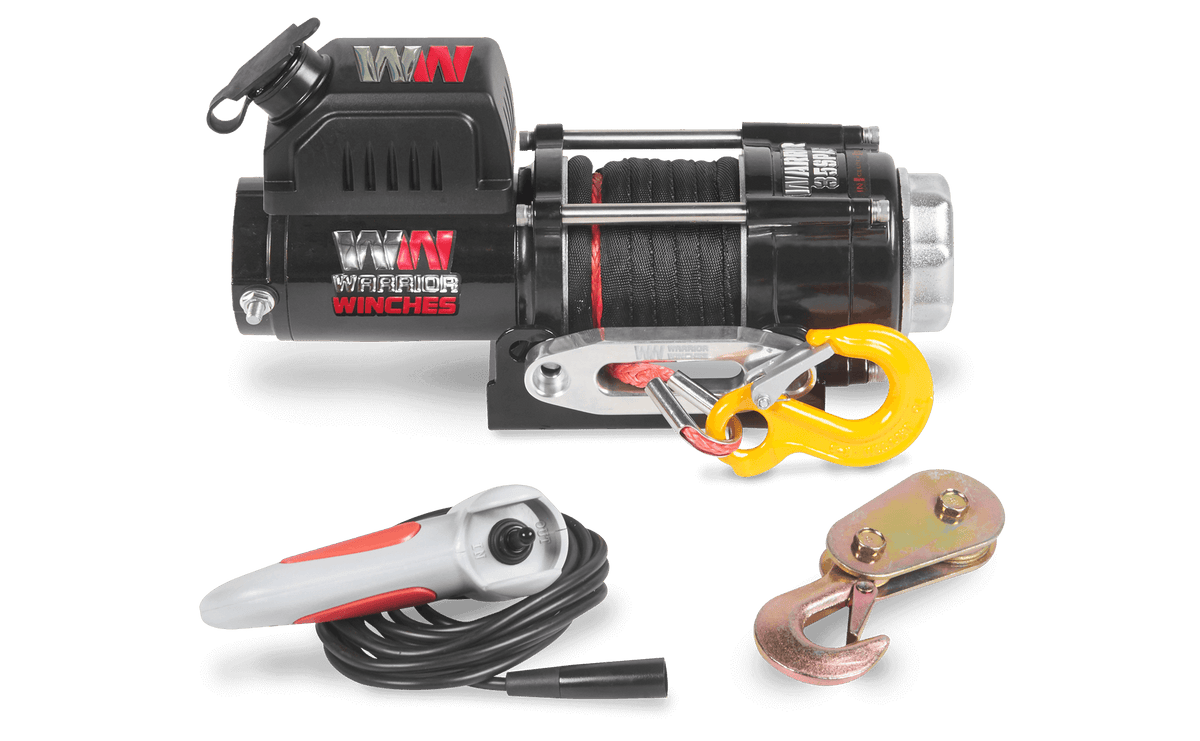 Ninja 3500 Electric Winch - 12v Synthetic Rope