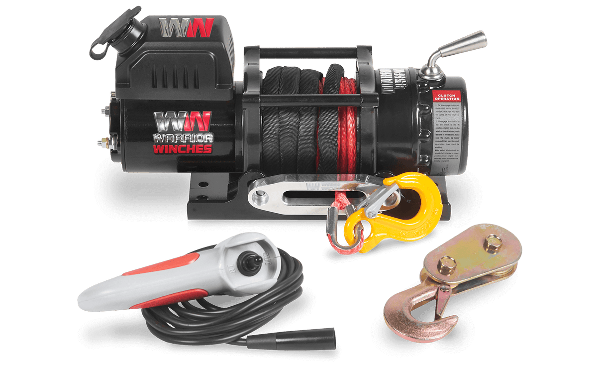 Ninja 4500 Electric Winch - 12v Synthetic Rope