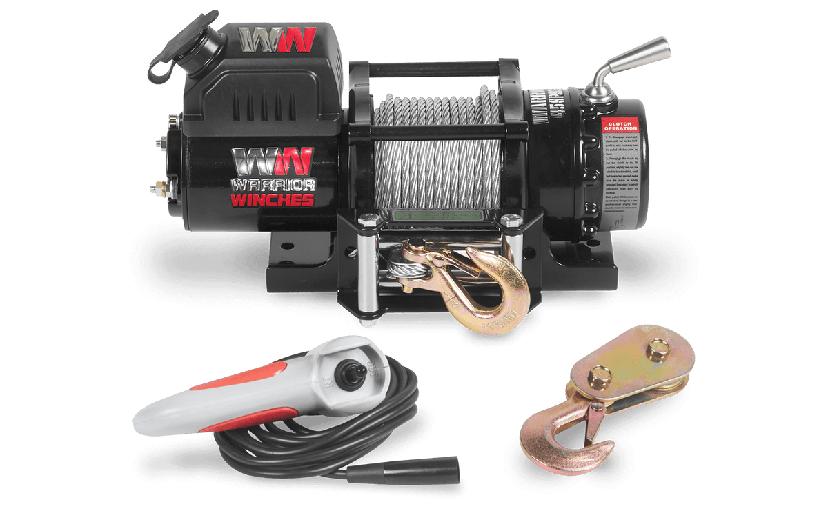 Ninja 4500 Electric Winch - 12v Steel Rope