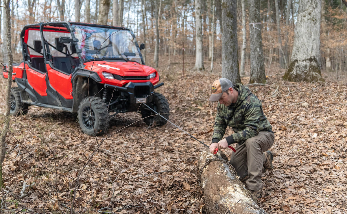 Stealth 4500lb Winch - 12v Steel Rope