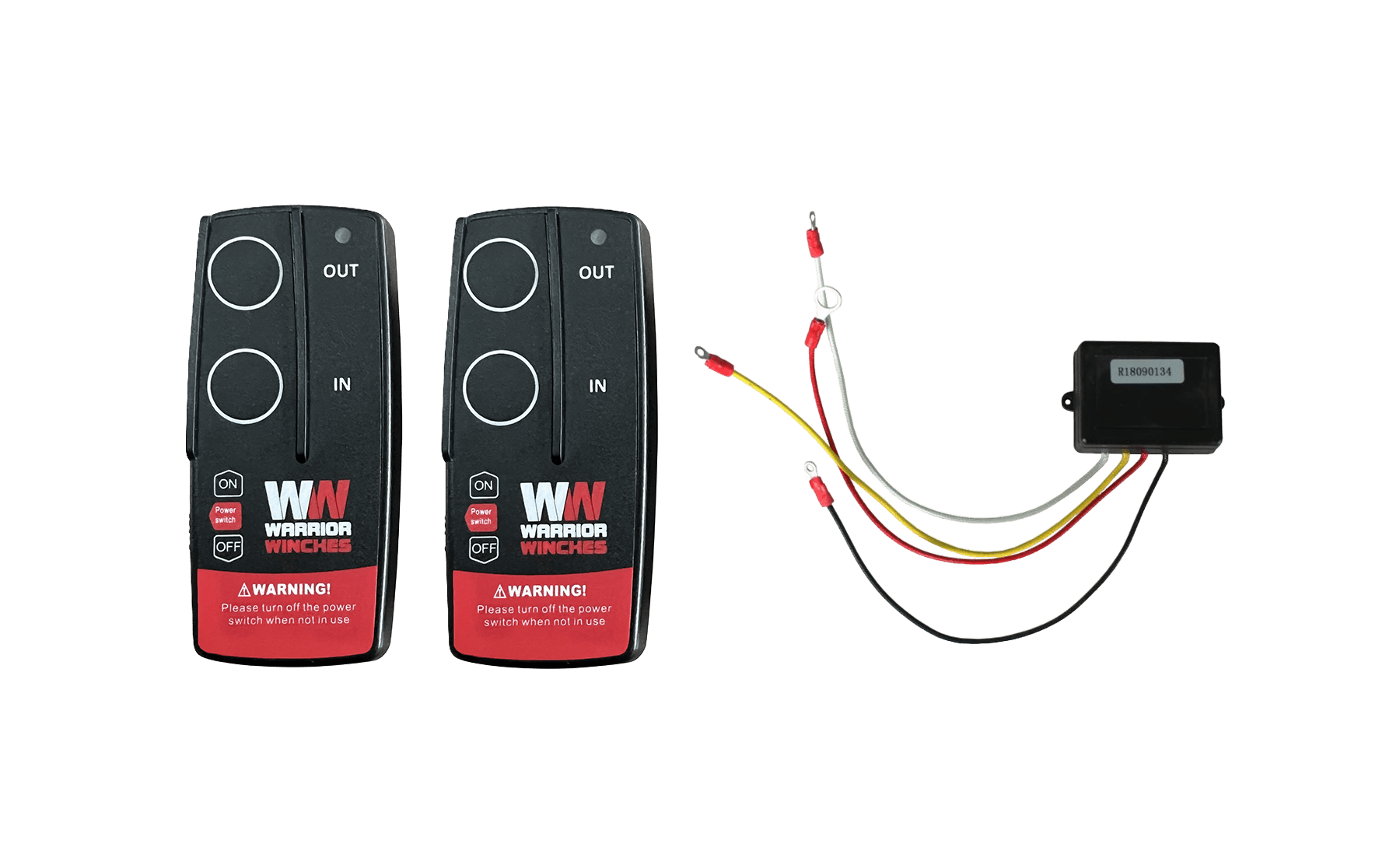 Dual Voltage 12v and 24v Wireless Winch Control Twin Pack