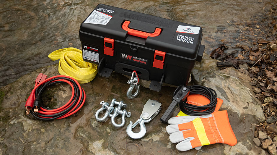 The Trojan Portable Utility Winch