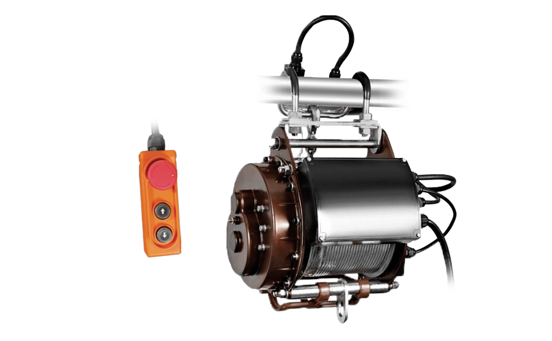Warrior 800kg Scaffold Hoist - 110v Pendant Remote