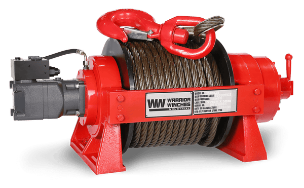 JR 15 Tonne Industrial Hydraulic Winch