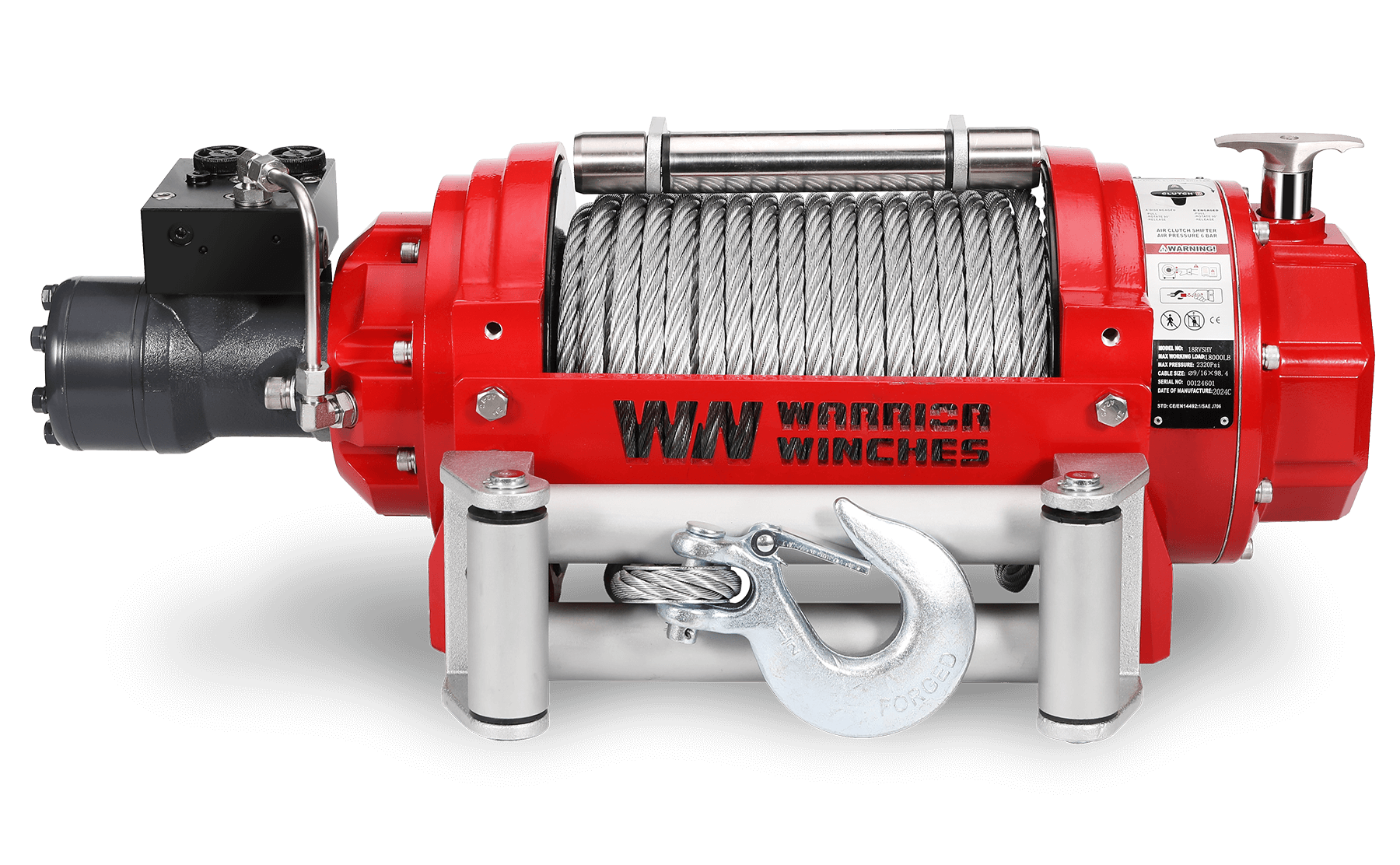 RV 15000 Hydraulic Winch