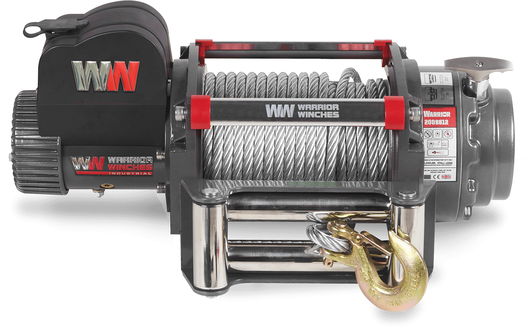 Samurai 20000 Electric Winch - 24v Steel Rope