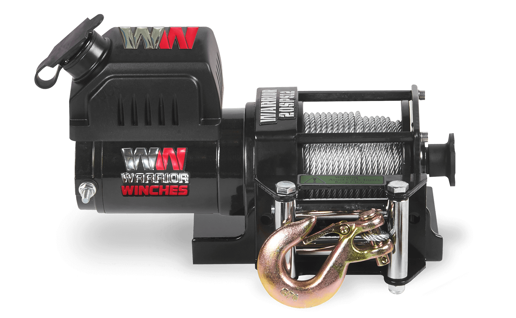 Ninja 2000 Electric Winch - 24v Steel Rope