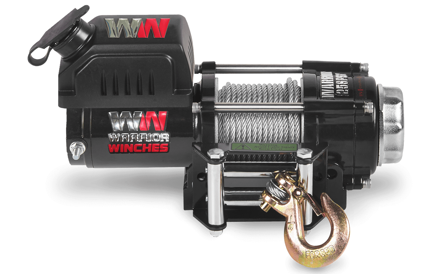 Ninja 2500 Electric Winch - 24v Steel Rope