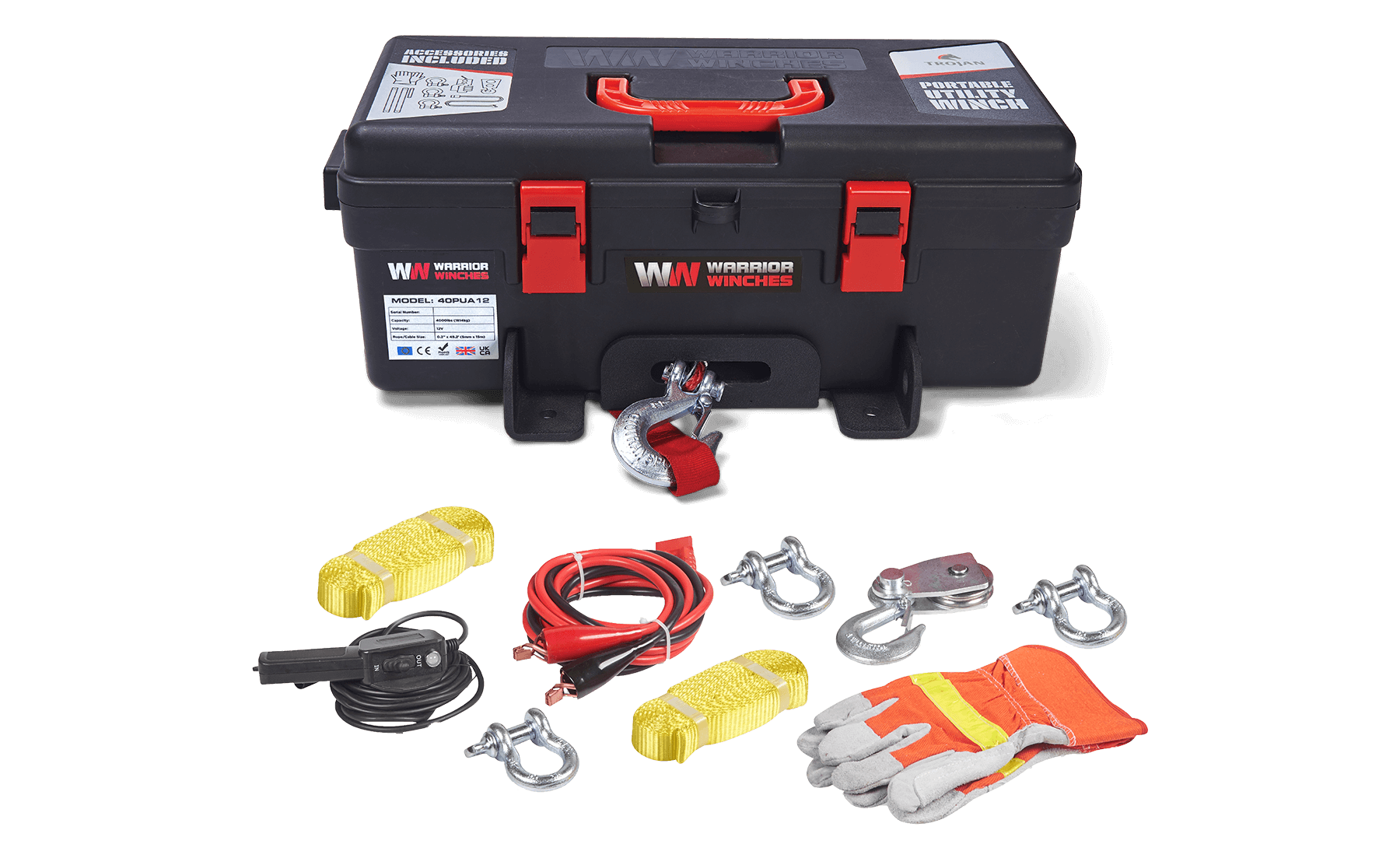 Trojan 4000 Portable Utility Winch
