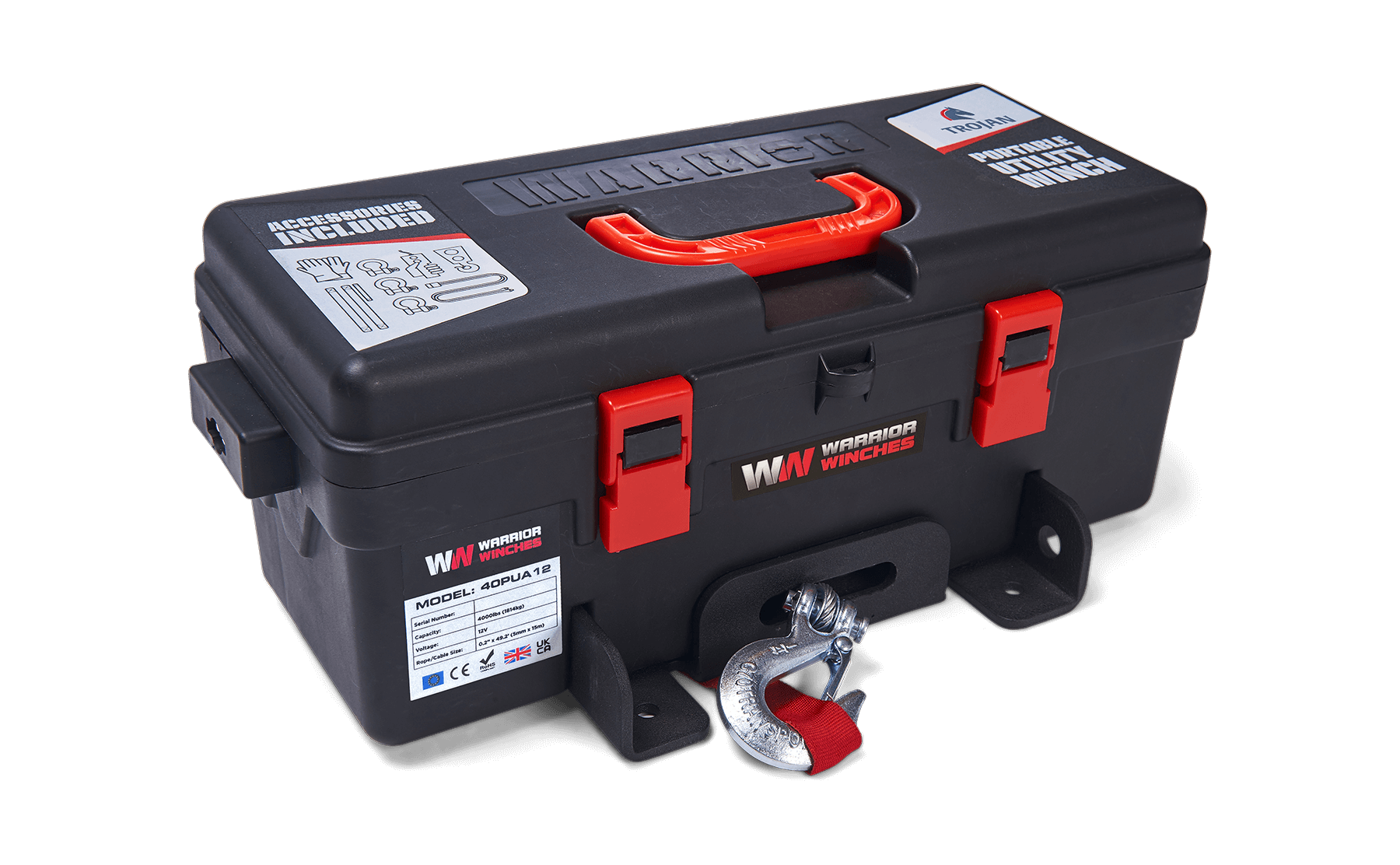Trojan 4000 Portable Utility Winch
