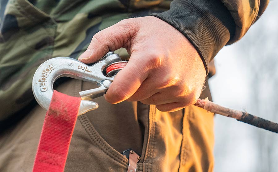 Ninja 2500 Electric Winch - 24v Synthetic Rope