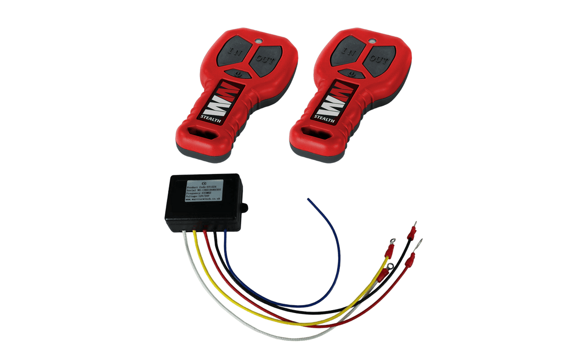 Winch Remotes - Wireless - Hard Wired Kit  - 2 Pack