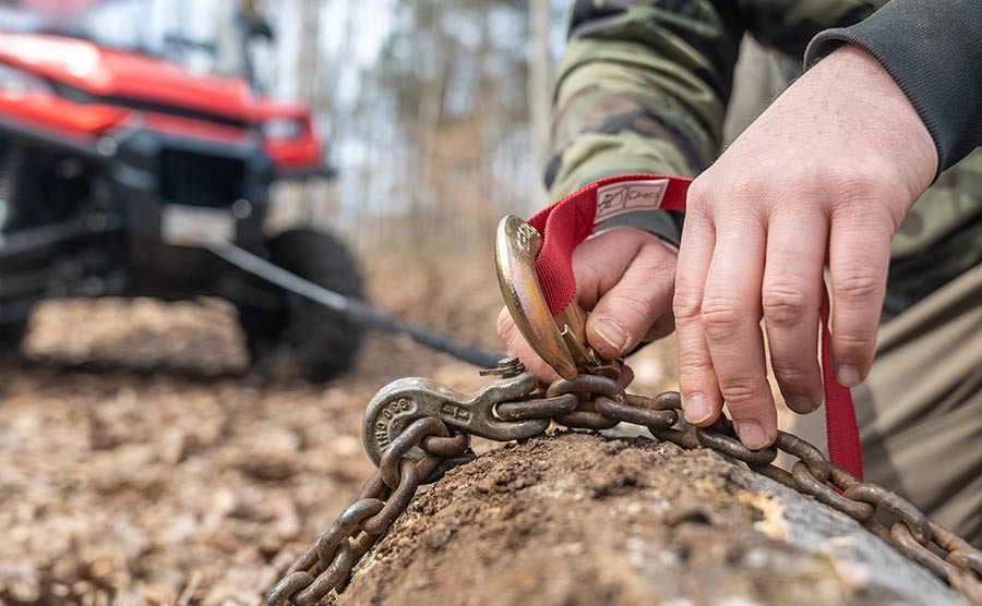 Stealth 4500lb Winch - 12v Synthetic Rope