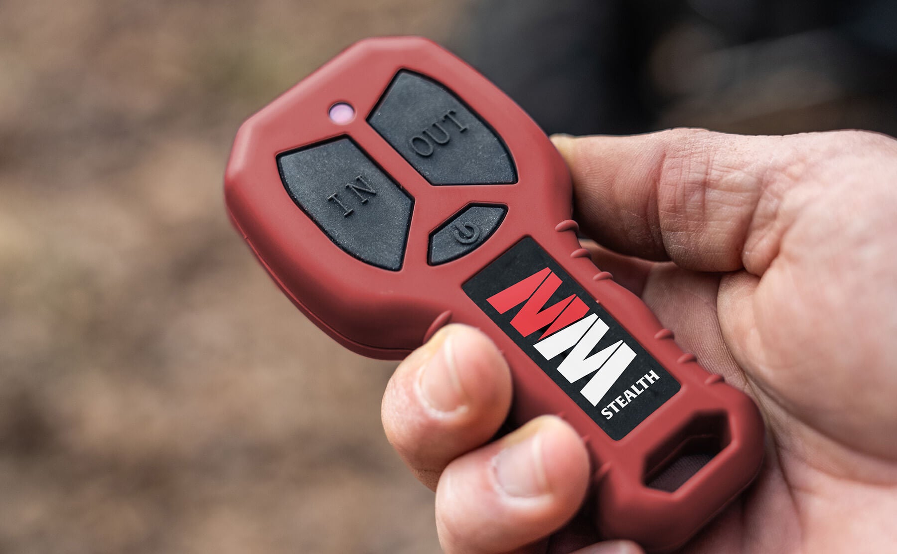 Stealth 3500lb Winch - 12v Steel Rope