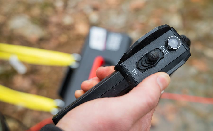 Trojan 4000 Portable Utility Winch - Steel Rope