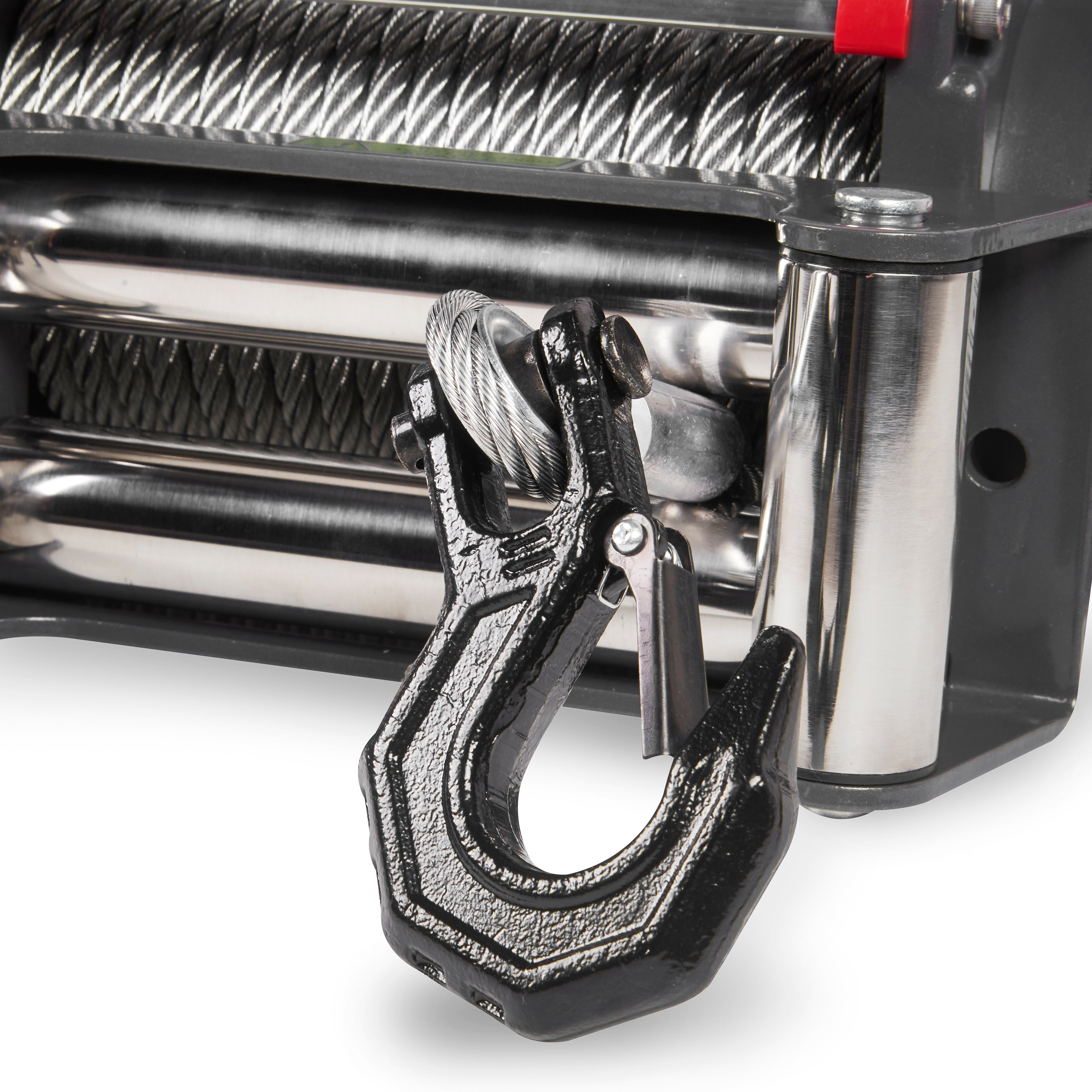 Samurai 12000 Electric Winch - 24v Steel Rope