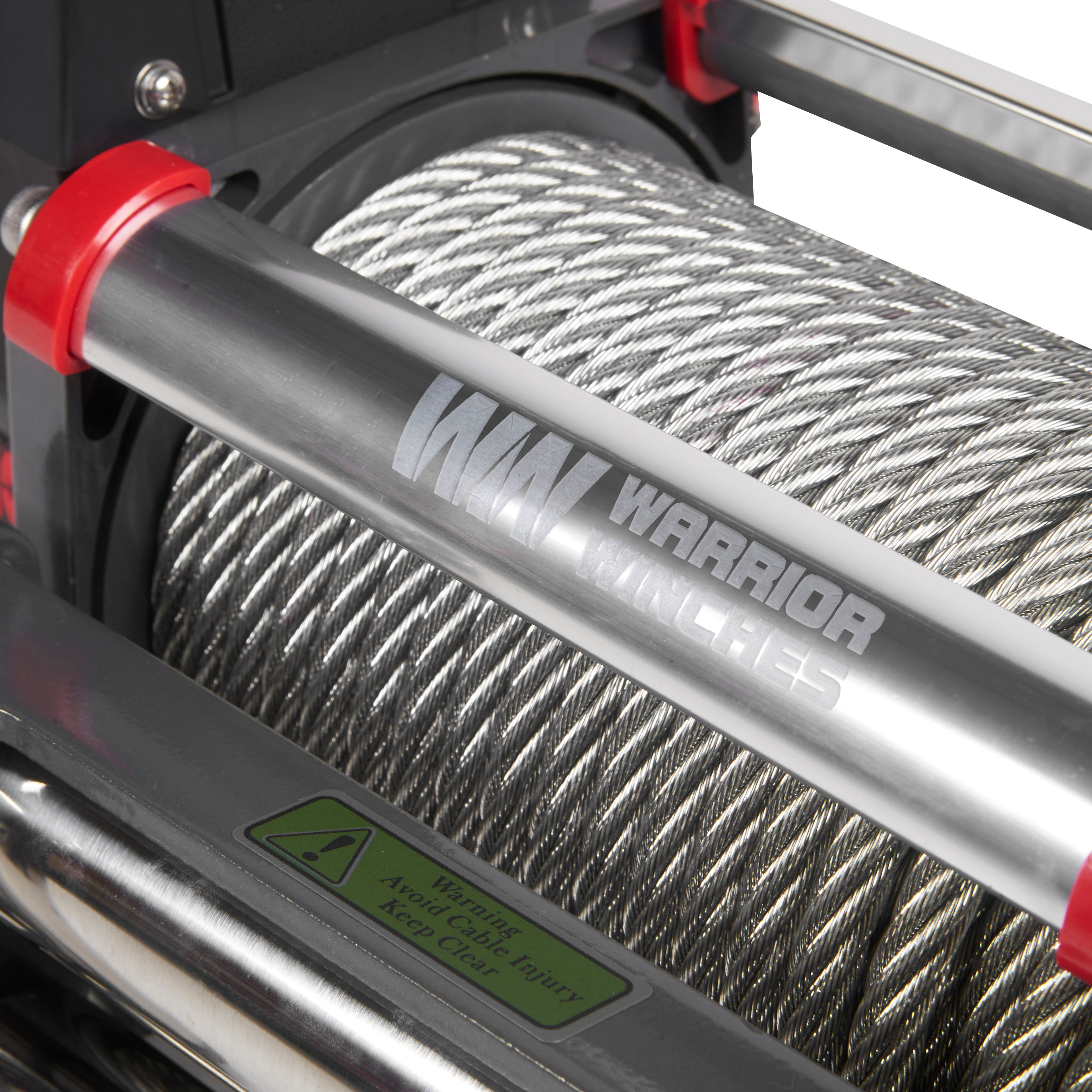 Samurai 12000 Electric Winch - 24v Steel Rope