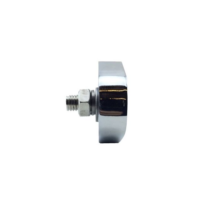 Warrior Branded Chromed Hawse Fairlead - 255mm Hole Centres side profile