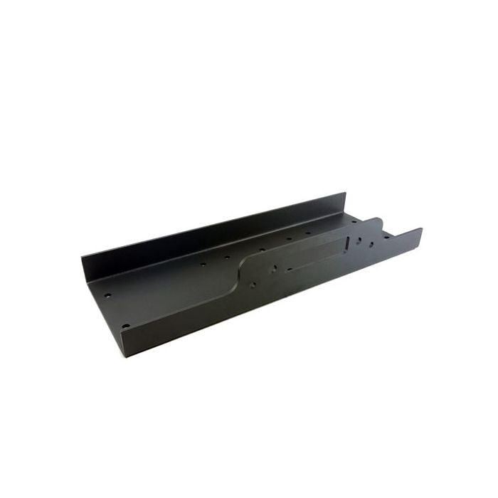 Winch Mounting Plate for Warrior 6000 Large Drum left side profile
